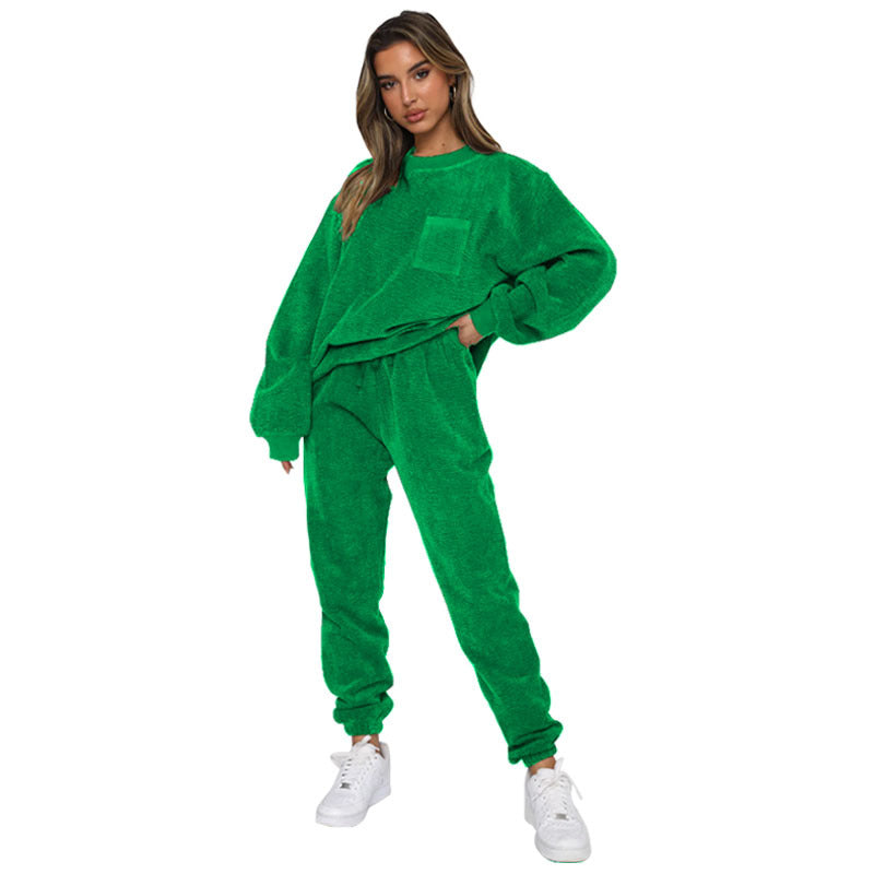 Womens Long Sleeve Two Piece Fashion Suit