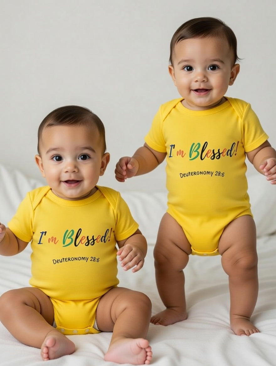 I'm Blessed Deuteronomy Baby Shirt