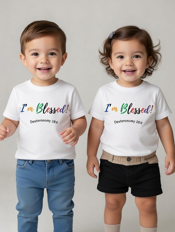I Am Blessed Deuteronomy Toddler Shirt