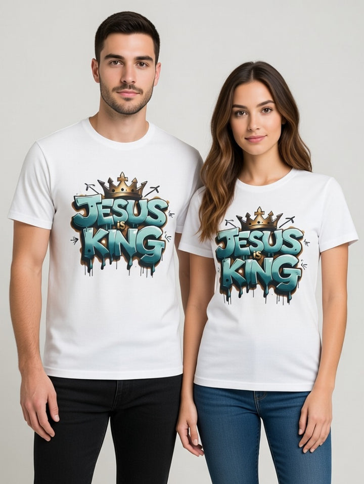 Jesus Is King Premium Faith Shirt